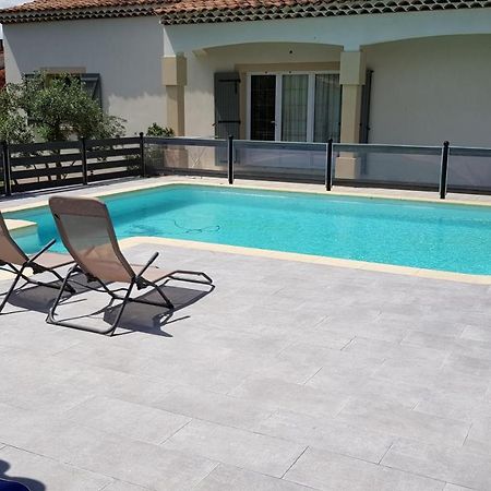 Charmante Maison Climatisee Vedene - Avignon Avec Piscine Exteriör bild