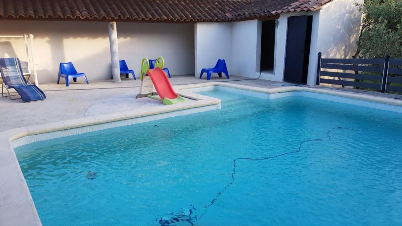 Charmante Maison Climatisee Vedene - Avignon Avec Piscine Exteriör bild